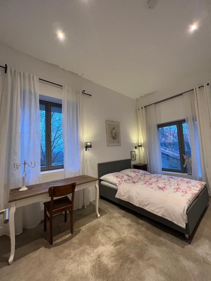 Historisches Designer Loft Villa Essen Buitenkant foto